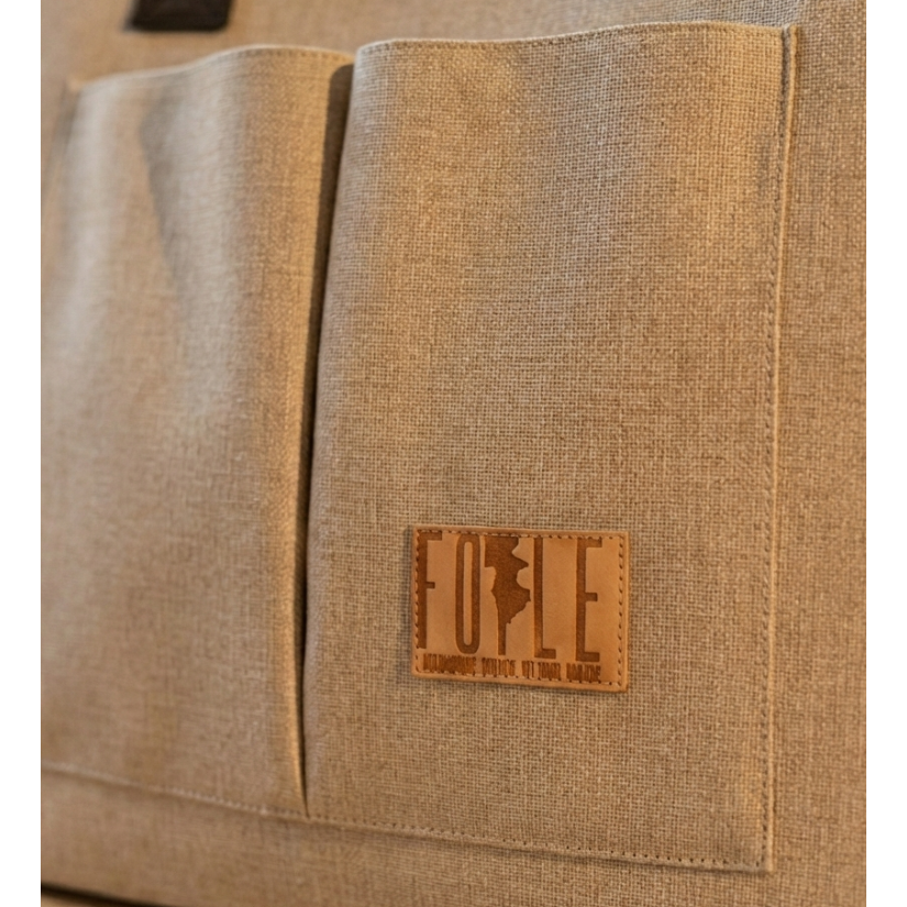 FOLLE Denim Utility Tote